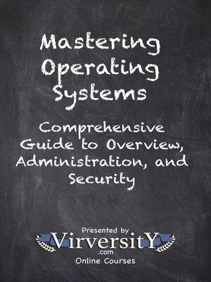 cover image of Mastering Operating Systems